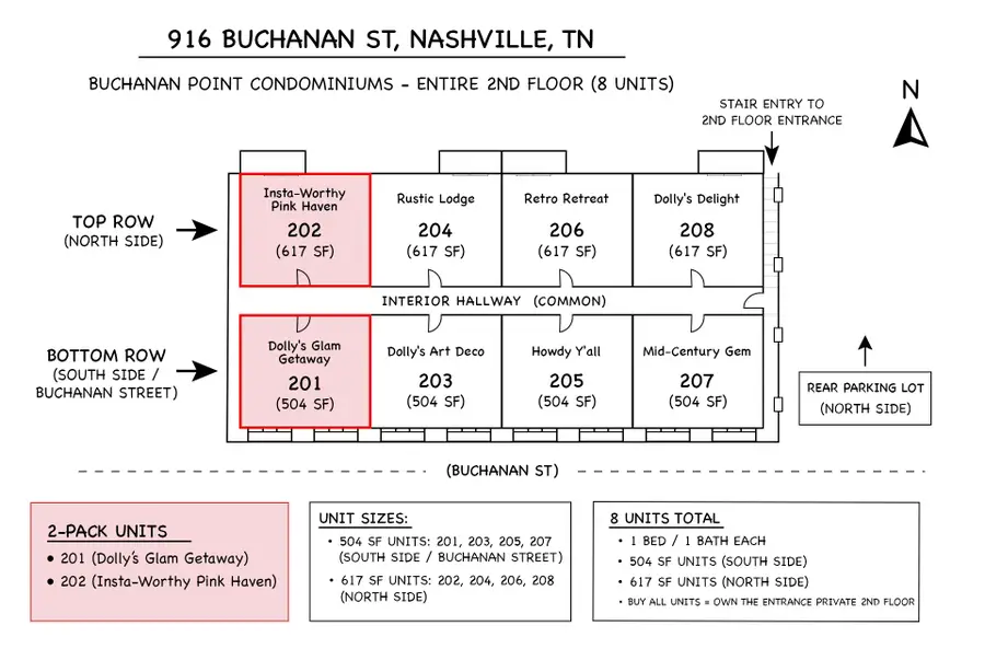916 Buchanan St #201, 202, Nashville, TN 37208 - #3