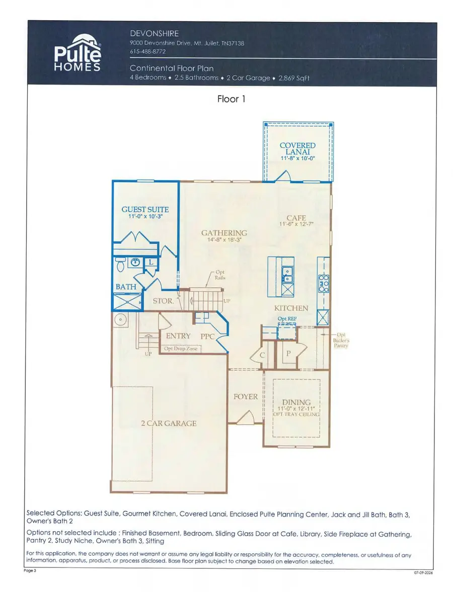 1201 Sydney Terrace, Mount Juliet, TN 37122 - #2