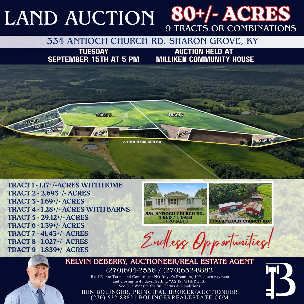 334 Antioch Church Rd, Sharon Grove, KY 42280 - #1