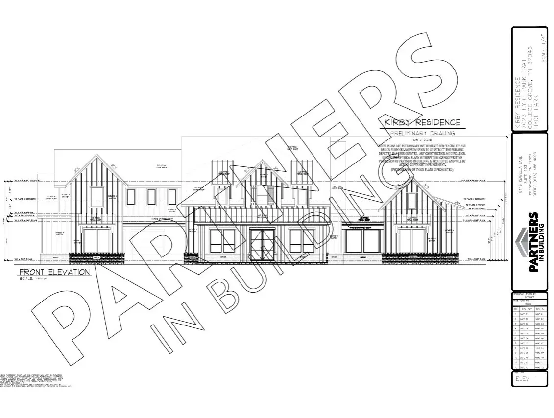7023 Hyde Park Trail, College Grove, TN 37046 - #1