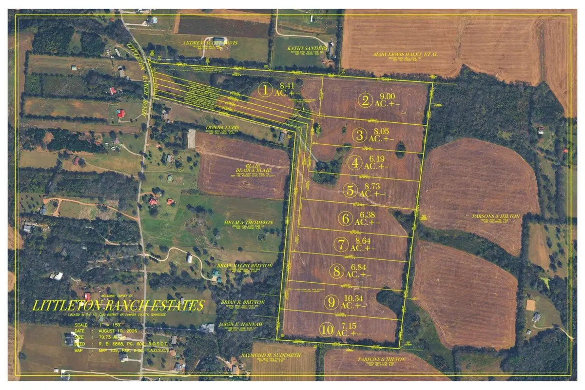 1240 Littleton Ranch Rd, Castalian Springs, TN 37031 - #1
