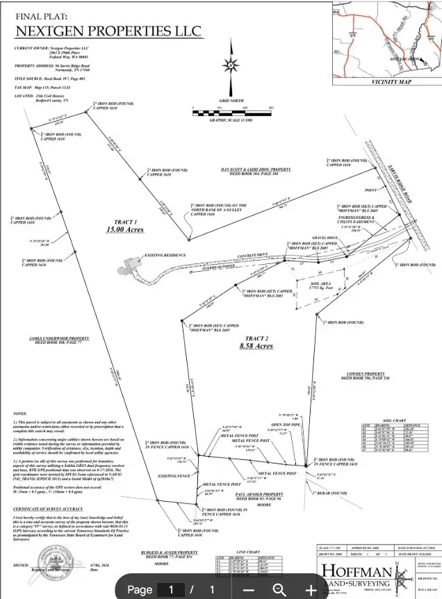 0 Sarvis Ridge Rd, Normandy, TN 37360 - #2