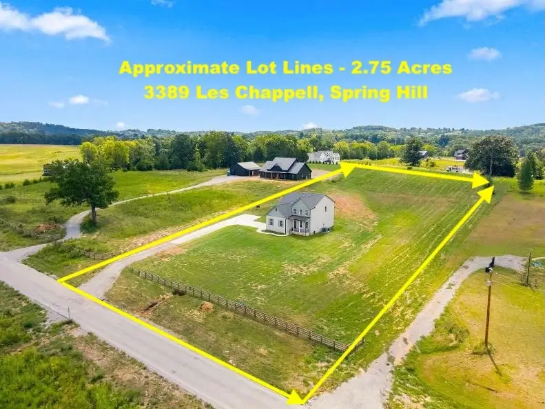 3389 Les Chappell Rd, Spring Hill, TN 37174 - #3