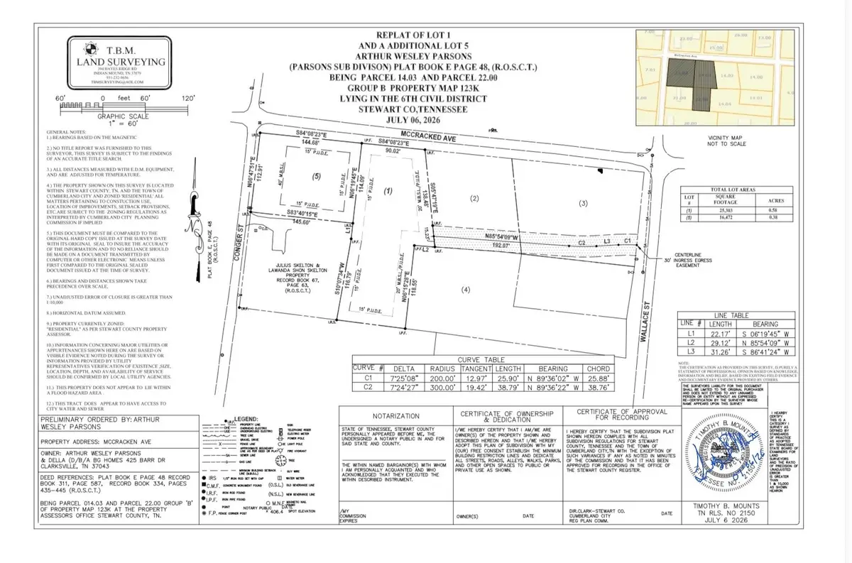 206 Wallace Street, Cumberland City, TN 37050 - #1