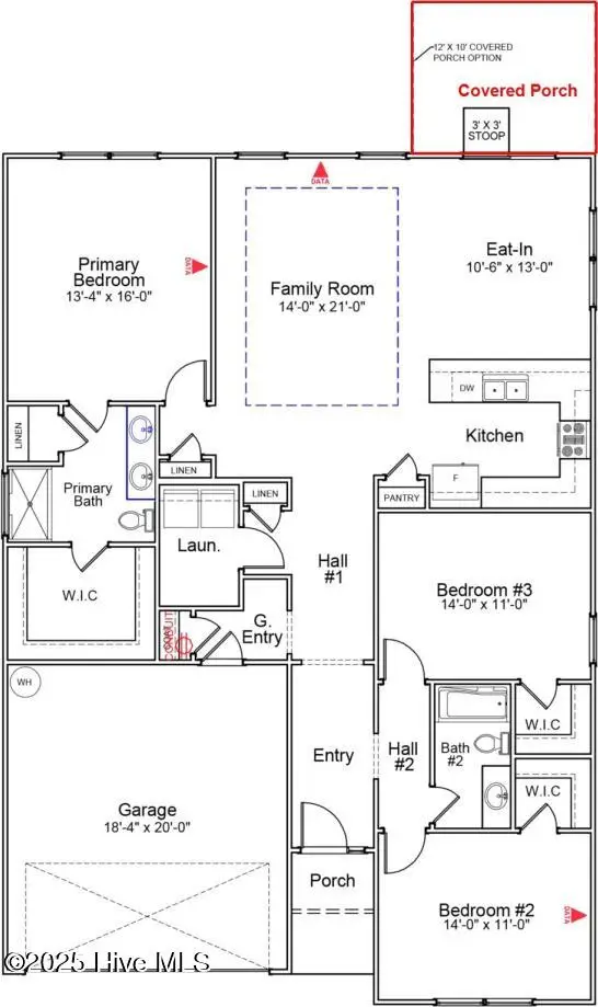 825 Schoolfield Drive, Sneads Ferry, NC 28460 - Image #2