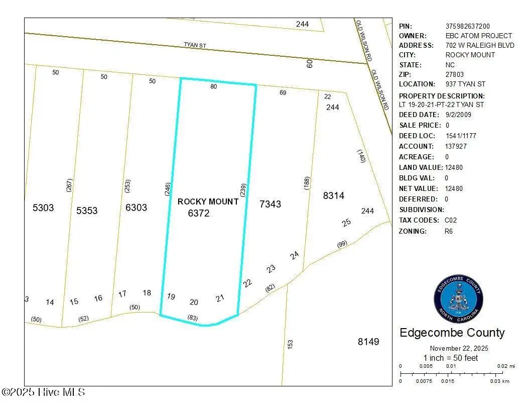 937 Tyan Street, 12 Rocky Mount, NC 27801 - Image #1