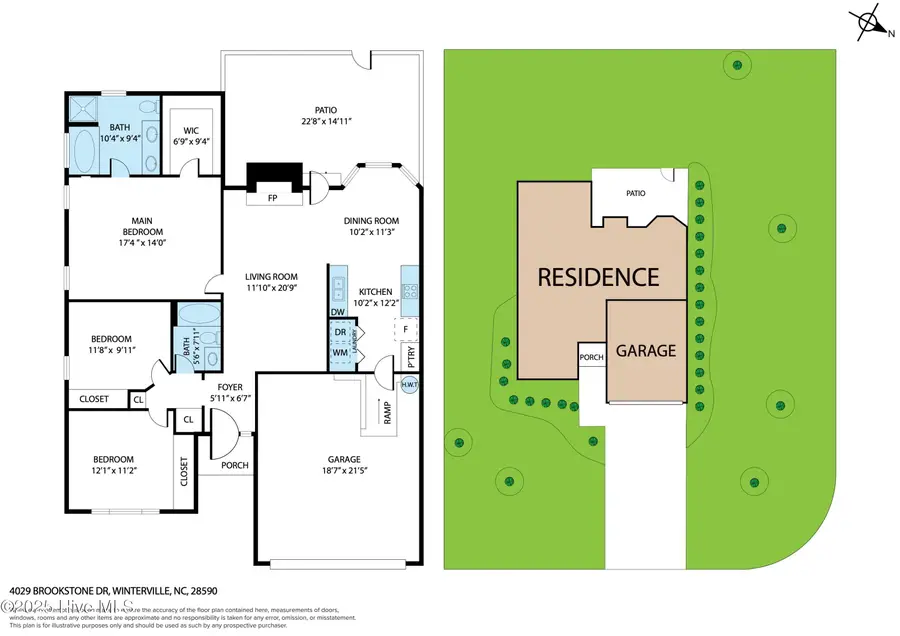 4029 Brookstone Drive, Winterville, NC 28590 - Image #2