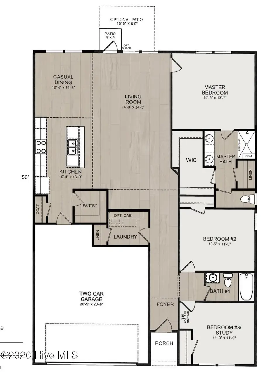 4016 Smoked Maple Drive #60, Leland, NC 28451 - #2