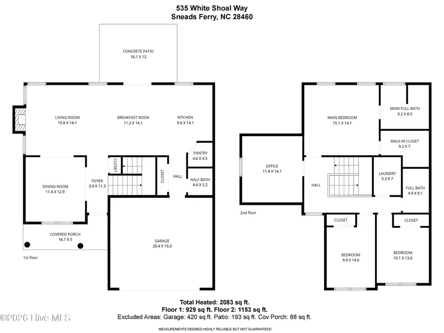 535 White Shoal Way, Sneads Ferry, NC 28460 - Image #2