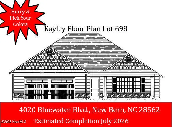 4020 Bluewater Boulevard, New Bern, NC 28562 - #1
