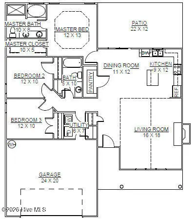 4020 Bluewater Boulevard, New Bern, NC 28562 - #3