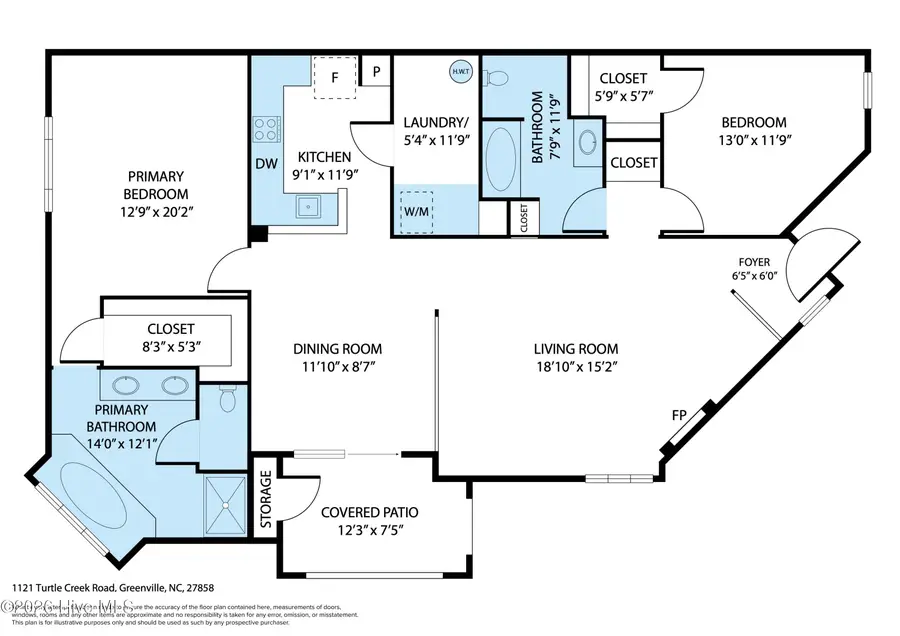 1121 Turtle Creek Road #C, Greenville, NC 27858 - #2