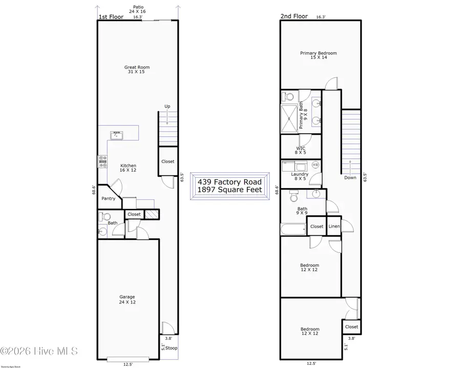 439 Factory Road, Hampstead, NC 28443 - #2
