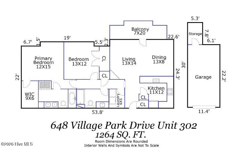 648 Village Park Drive #Unit 302, Wilmington, NC 28405 - #2