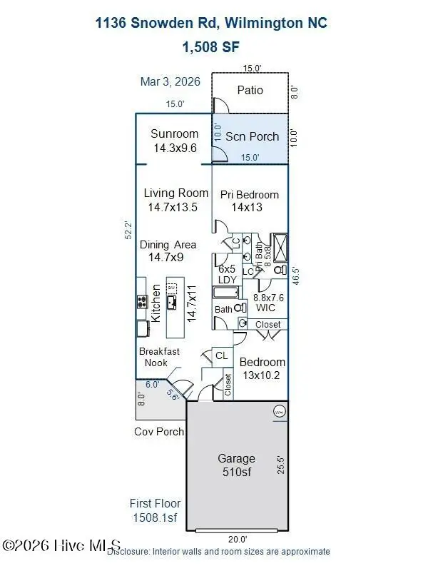 1136 Snowden Road, Wilmington, NC 28412 - #2