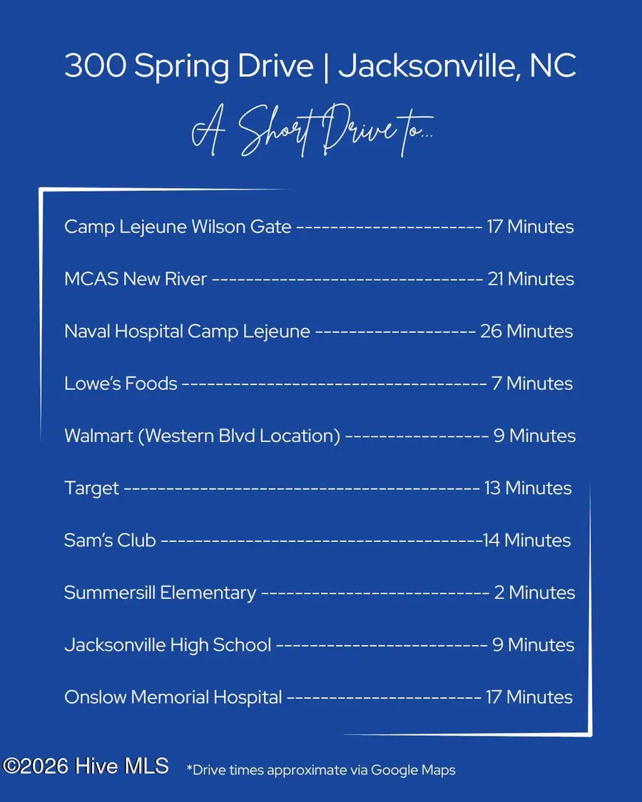 300 Spring Drive, Jacksonville, NC 28540 - #2