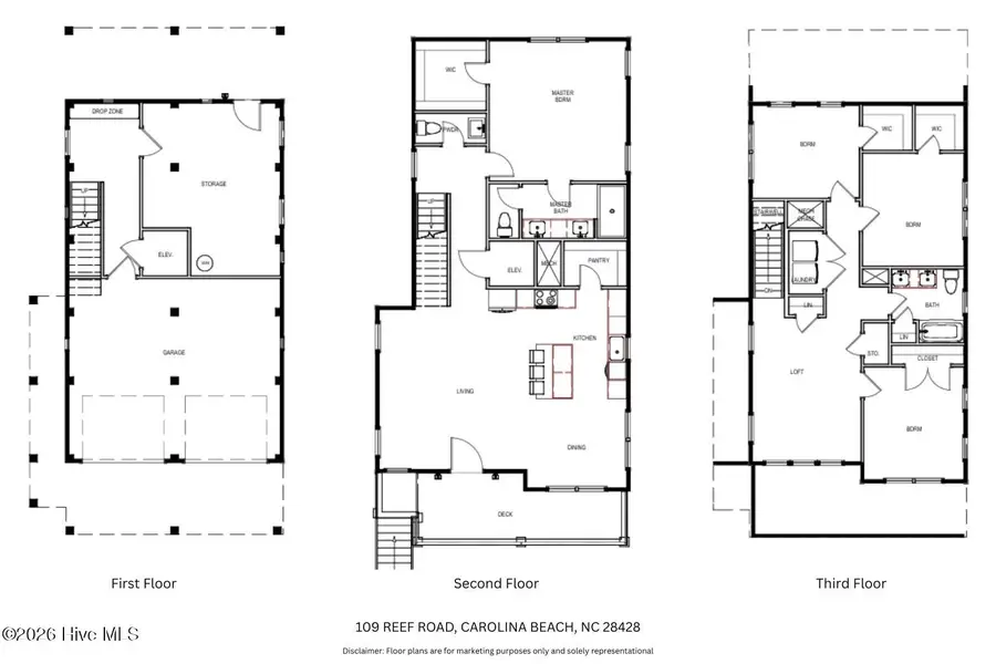 109 Reef Road, Carolina Beach, NC 28428 - #3