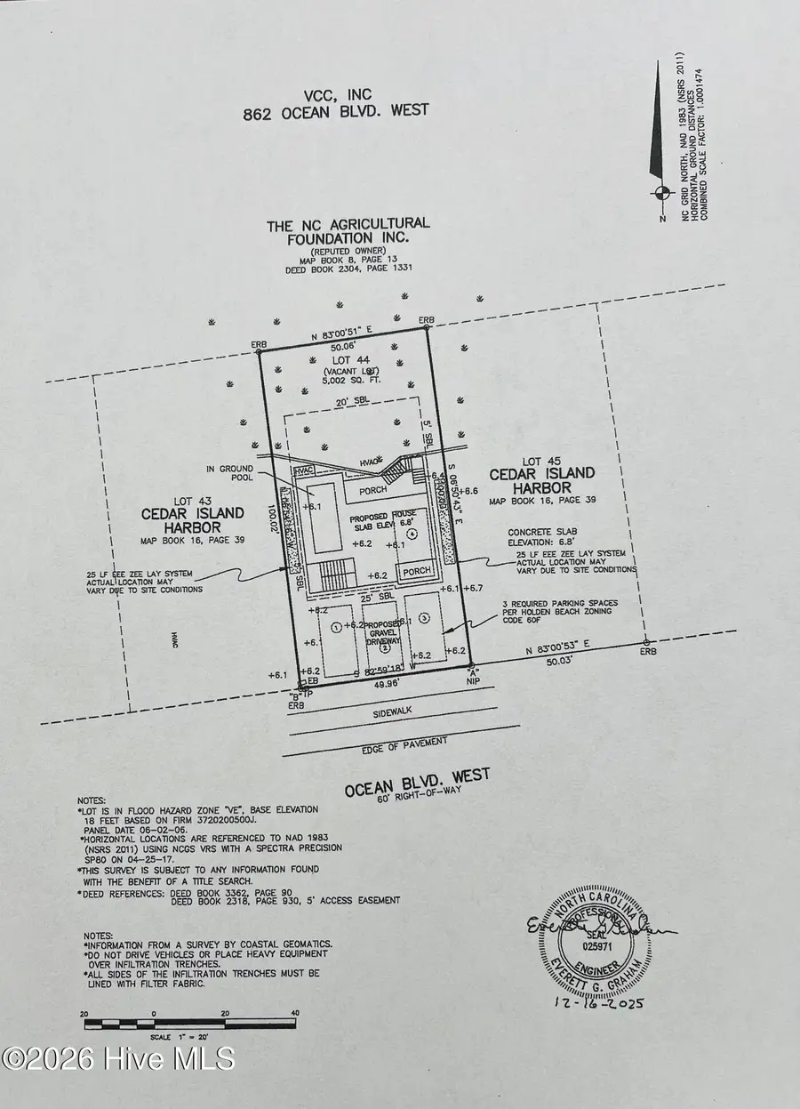 862 Ocean Boulevard W, Holden Beach, NC 28462 - #2