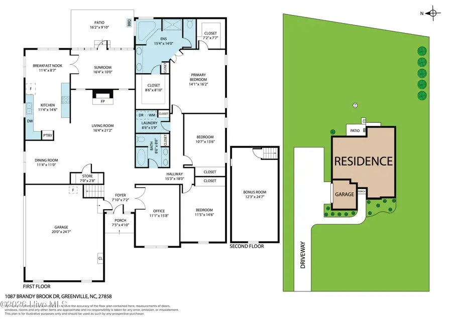1087 Brandy Brook Drive, Greenville, NC 27858 - #2