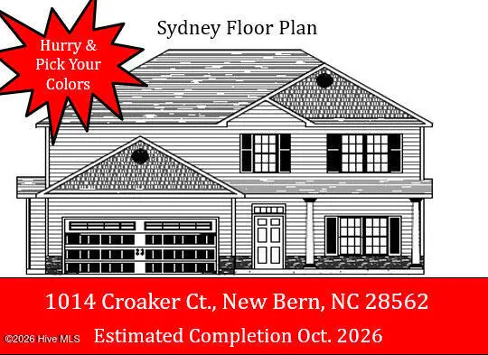 1014 Croaker Court, New Bern, NC 28562