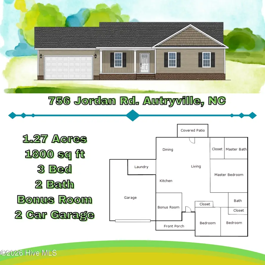 756 Jordan Road, Autryville, NC 28318 - #3