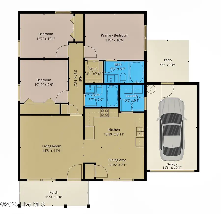 2029 Willow Stone Court, Leland, NC 28451 - #2