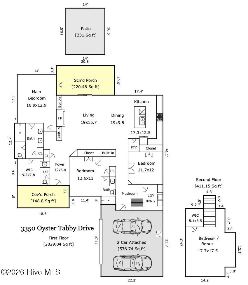 3350 Oyster Tabby Drive, Wilmington, NC 28412 - #2
