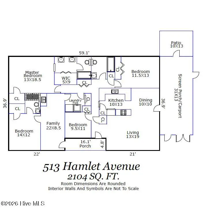 513 Hamlet Avenue, Carolina Beach, NC 28428 - #2