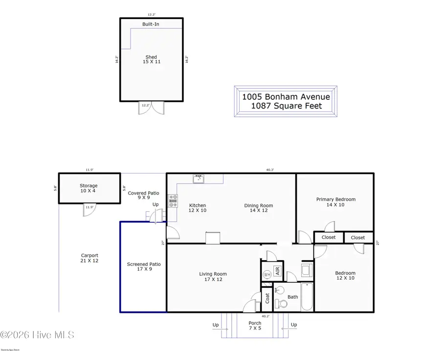 1005 Bonham Avenue, Wilmington, NC 28403 - #2