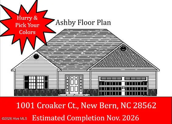 1001 Croaker Court, New Bern, NC 28562 - #1