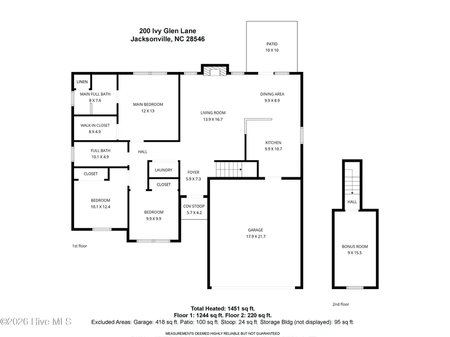 200 Ivy Glen Lane, Jacksonville, NC 28546 - #2