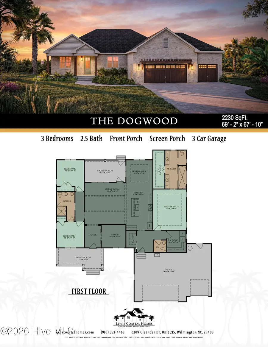 1007 Natural Springs Way, Leland, NC 28451 - #2