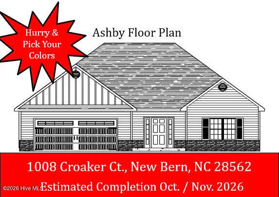 1008 Croaker Court, New Bern, NC 28562 - #1