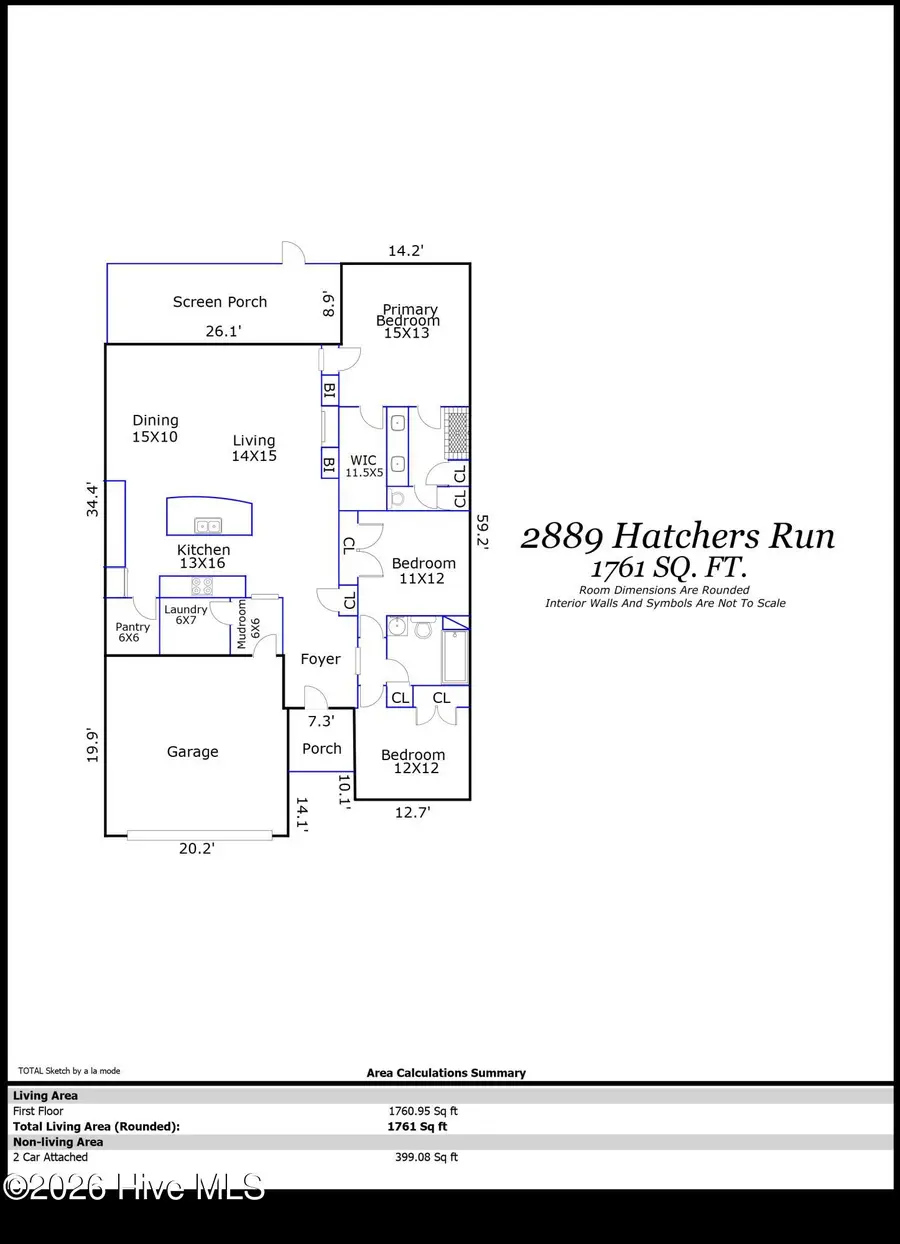 2889 Hatchers Run, Leland, NC 28451 - #2