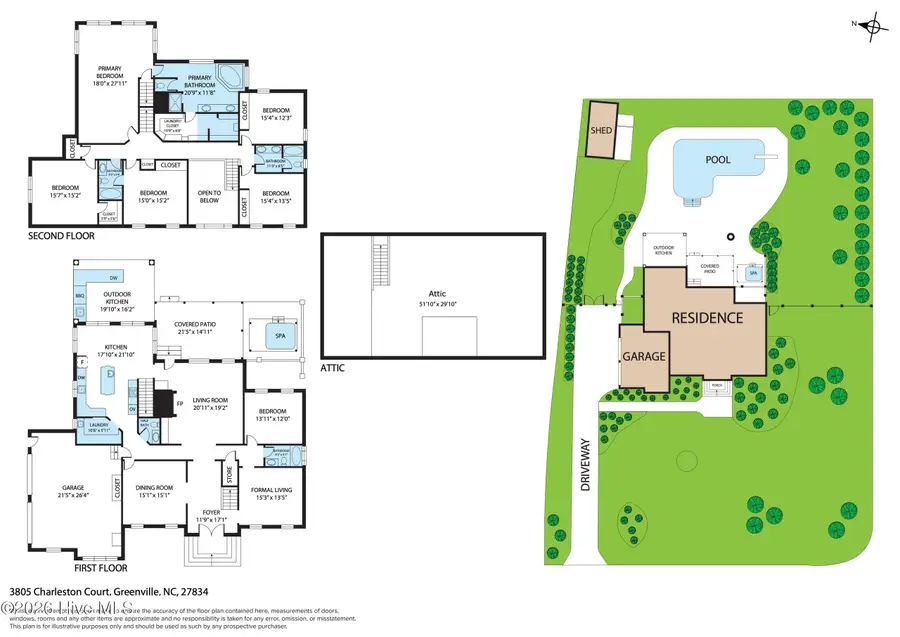 3805 Charleston Court, Greenville, NC 27834 - #2