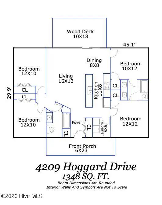4209 Hoggard Drive, Wilmington, NC 28403 - #2