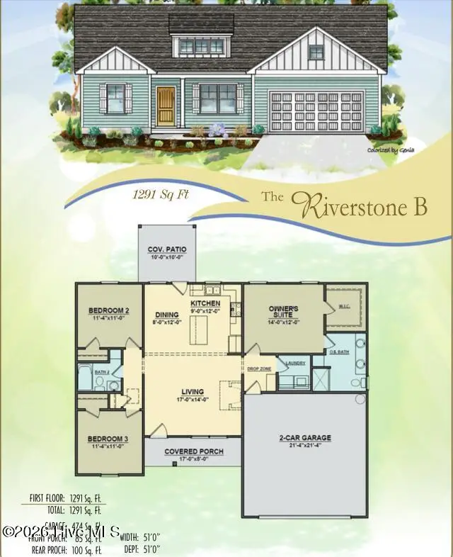 315 Creeks Edge Drive, Pikeville, NC 27863 - #2