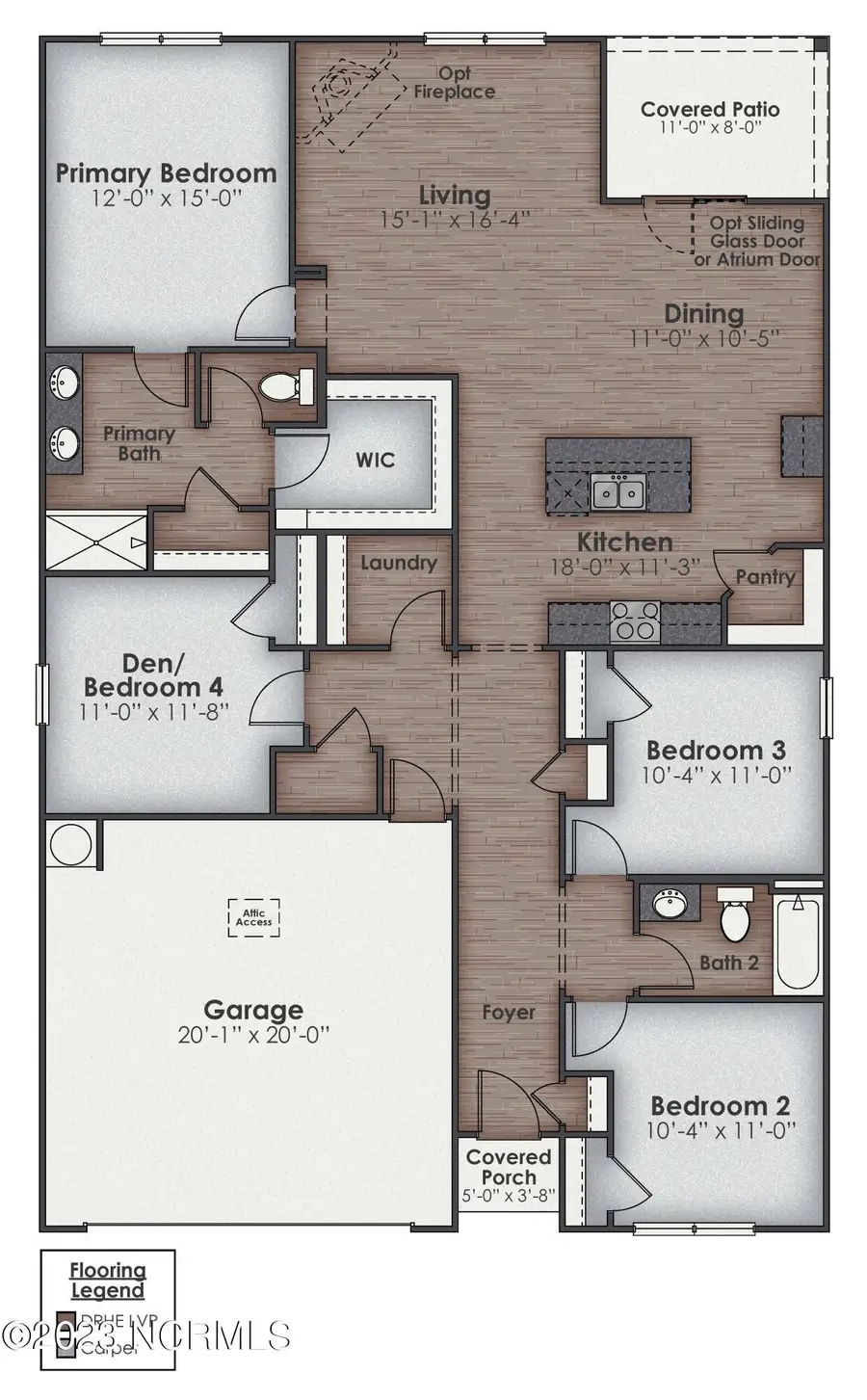 4335 Coralbead Lane #Lot 98, Leland, NC 28451 - #3