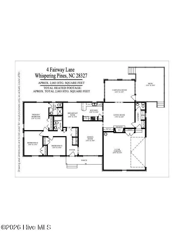 4 Fairway Lane, Whispering Pines, NC 28327 - #3