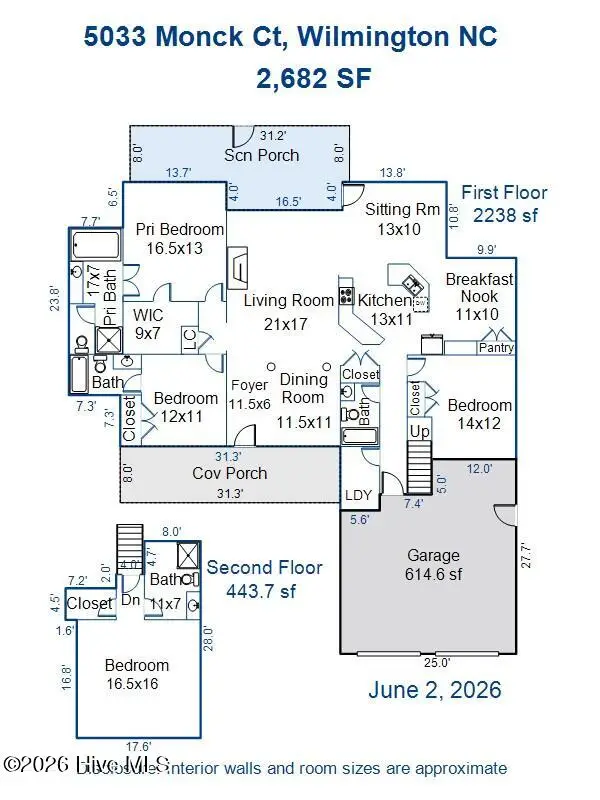 5033 Monck Court, Wilmington, NC 28409 - #2