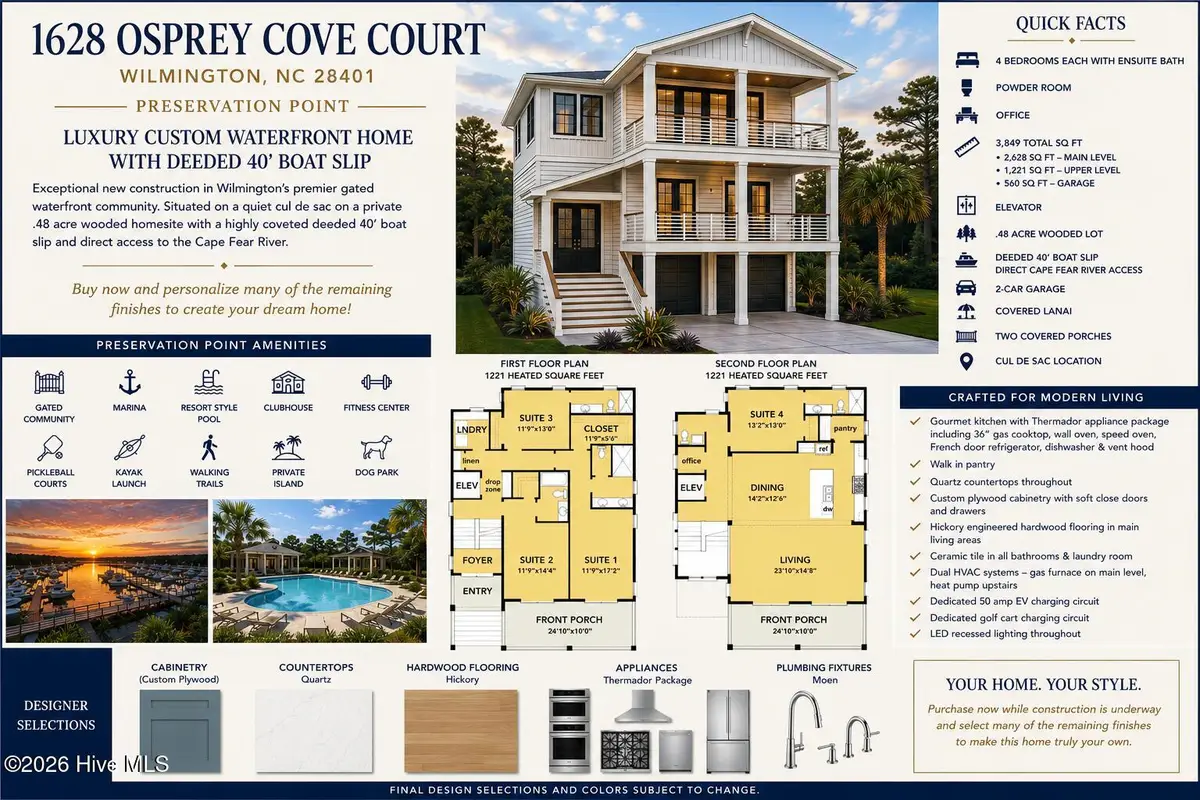 1628 Osprey Cove Court, Wilmington, NC 28401 - #1