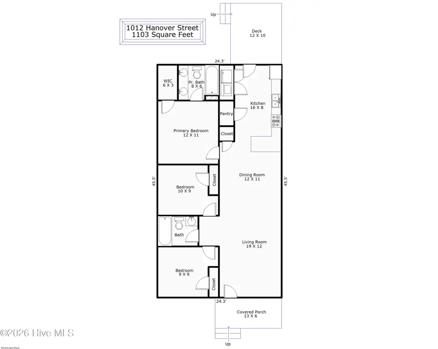 1012 Hanover Street, Wilmington, NC 28401 - #2