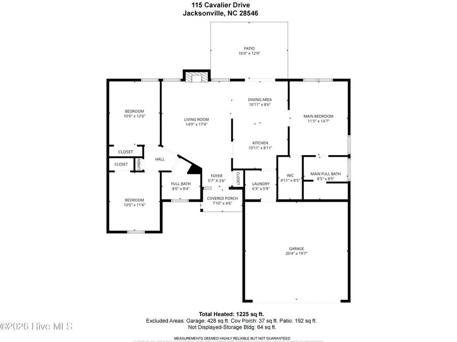 115 Cavalier Drive, Jacksonville, NC 28546 - #2