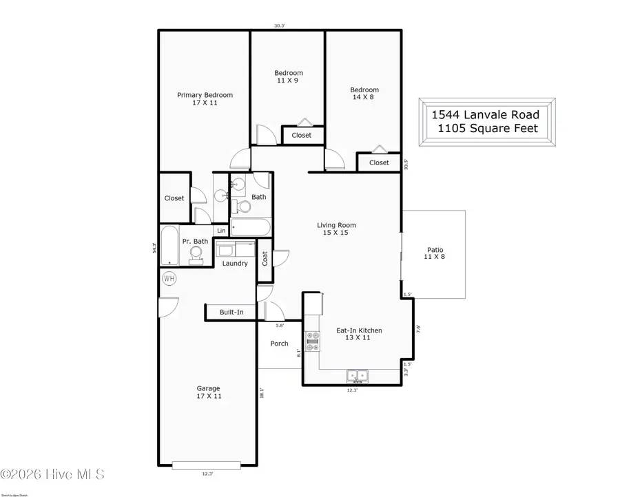 1544 Lanvale Road Ne, Leland, NC 28451 - #3
