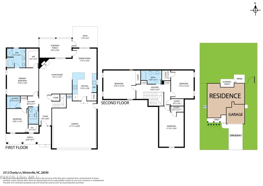2512 Charity Lane, Winterville, NC 28590 - #2