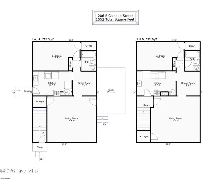206 E Calhoun Street, Whiteville, NC 28472 - #3