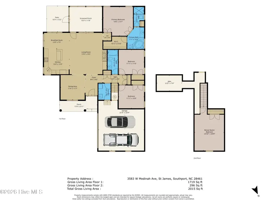 3583 W Medinah Avenue Se, Southport, NC 28461 - #3