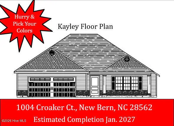 1004 Croaker Court, New Bern, NC 28562 - #1