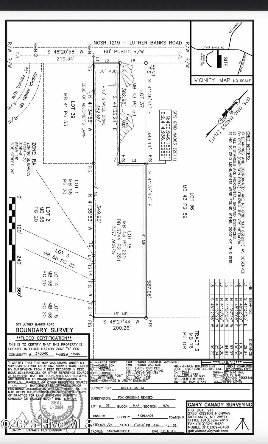 571 Luther Banks Road, Richlands, NC 28574 - #2