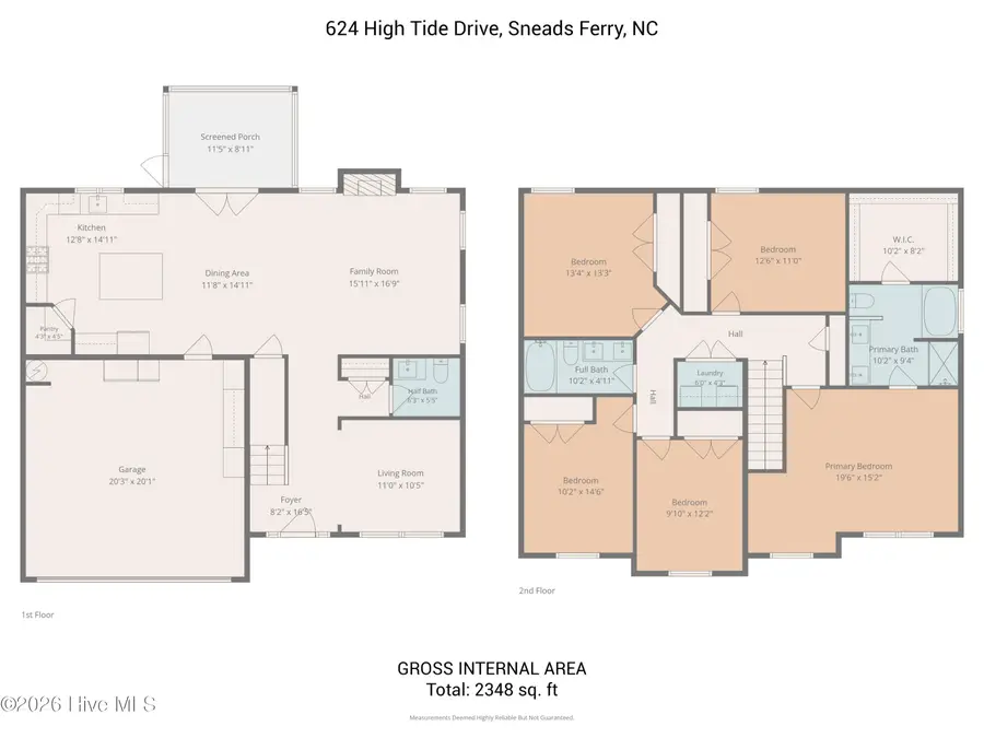 624 High Tide Drive, Sneads Ferry, NC 28460 - #2